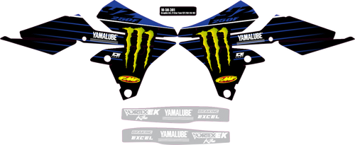 D'COR VISUALS 10-50-301 D'Cor Visuals Graphic Kit 21 Star Yam 10-50-301