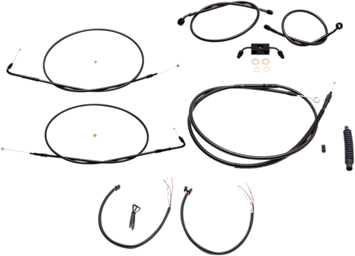 LA CHOPPERS LA-8231KT2-16M La Choppers Cable Kit Cm15-17Abs Fxdf La-8231Kt2-16M