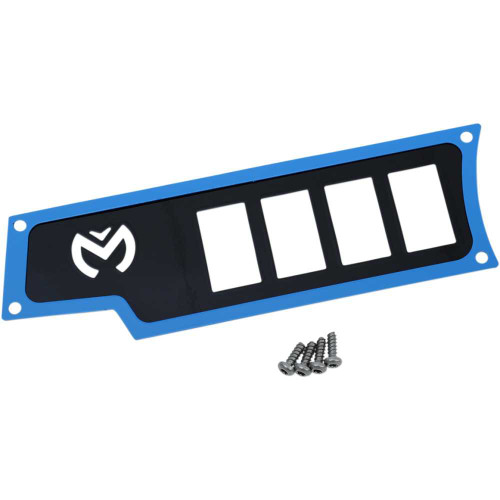 MOOSE UTILITY 1004342PU Moose Utility Dash Plate - Left - Blue 100-4342-Pu