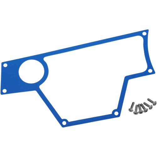 MOOSE UTILITY 1004362PU Moose Utility Dash Plate - Large - Left - Blue - 100-4362-Pu