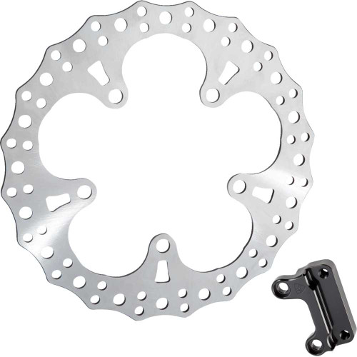 ARLEN NESS 300013 Arlen Ness Jagged Brake Rotor - 13" Right 300-013