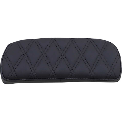 DRAG SPECIALTIES 0822-0432 Drag Specialties Chopped Tour-Pak Pad - Double Diamond - Black