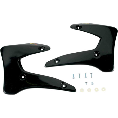 MAIER 600010 Maier Radiator Scoops - Ttr125 - Black 600010