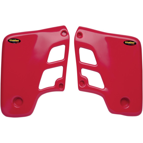 Maier Radiator Scoops - Cr500 '86-'88 - Red 600152
