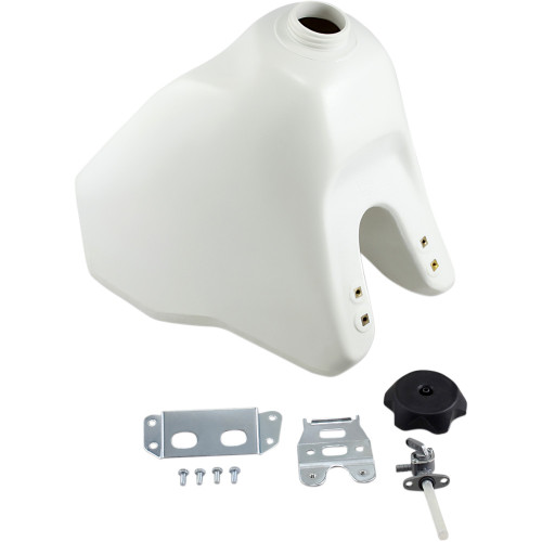 Ims Products Inc. Large-Capacity Gas Tank - White - Suzuki - 3.5 Gallon 115514-W1