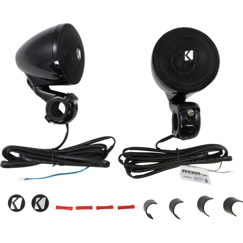 Kicker Mini Speakers - 4 Ohm - Black 47Psmb34