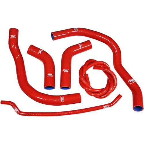 SAMCO SPORT HON118RED Samco Sport Radiator Hose Kit - Red - Honda Hon-118Red