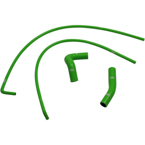 SAMCO SPORT KAW89GRN Samco Sport Radiator Hose Kit - Green - Kawasaki Kaw-89Grn