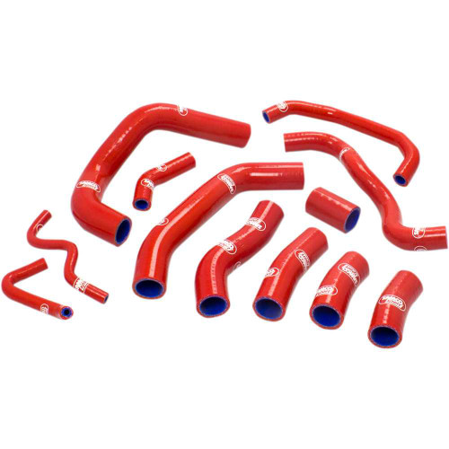 SAMCO SPORT HON11RD Samco Sport Radiator Hose Kit - Red - Honda Hon11-Rd