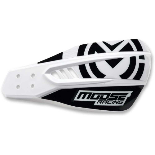 MOOSE RACING 06351460 Moose Racing Handguards - Qualifier - White 0635-1460