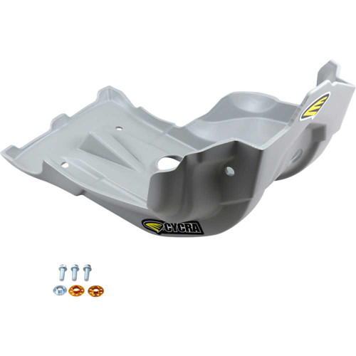 CYCRA 1CYC624480 Cycra Skid Plate - Gray 1Cyc-6244-80