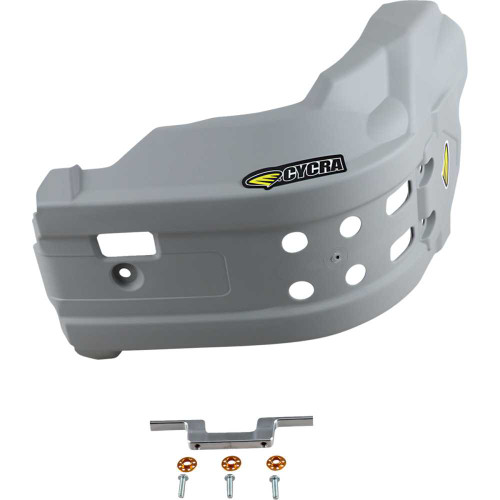 CYCRA 1CYC623980 Cycra Skid Plate - Gray 1Cyc-6239-80
