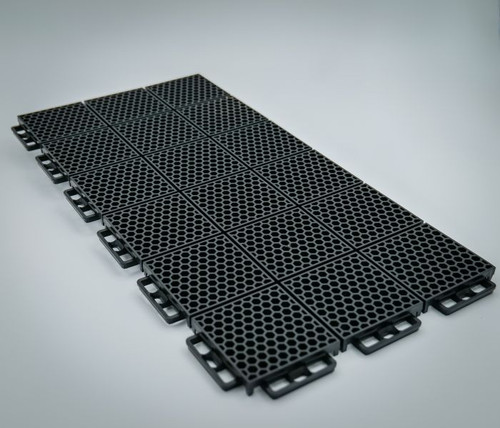 Protech Flooring Smooth 8 Pc. Blk. 13610-1