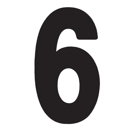 Fx 2015 Numbers Pro 5" Black 6 03-0276