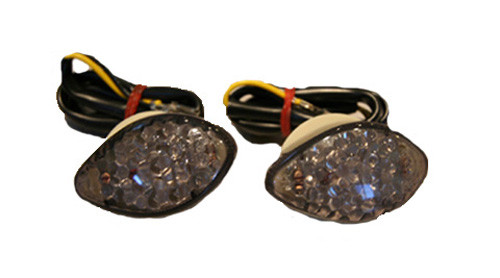 Led Fairing Marker Lights For Honda Cbr Models Smoke Lens (15 25-8511