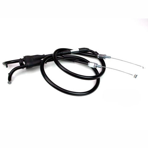 Cable Black Vinyl Throttle Pushpull Set 05-0354