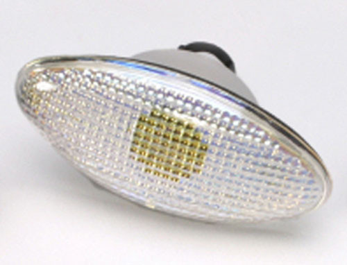 Marker Lights Flat Oval Large (S/F) Clear 25-8276