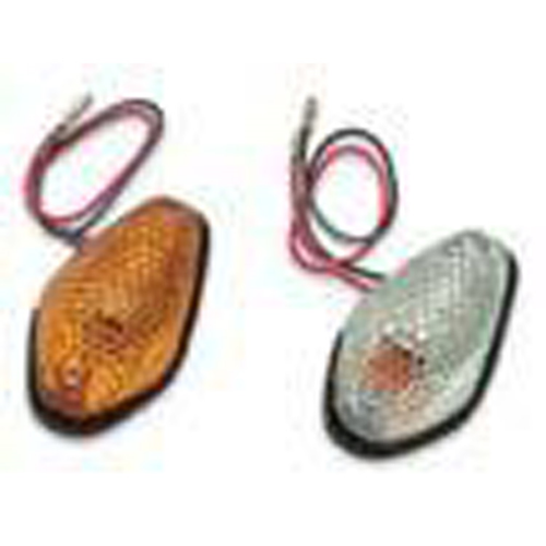 Led Marker Lights Tear Drop Amber (5 Leds) 25-8900