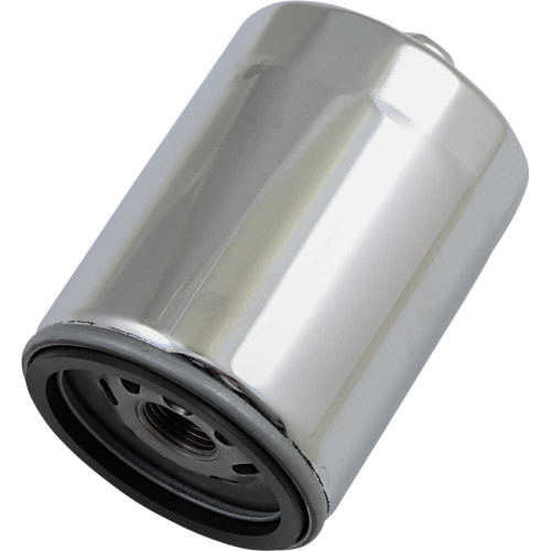 DRAG SPECIALTIES 0712-0642 Drag Specialties Oil Filter With Nut - Chrome - M8