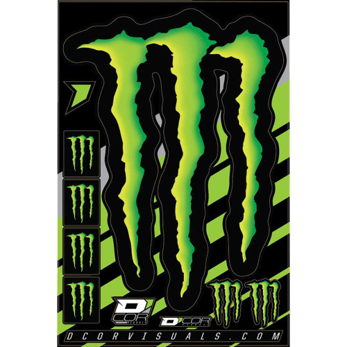 D'COR VISUALS 4090103 D'Cor Visuals Decal Sheet - Monster Claw 40-90-103