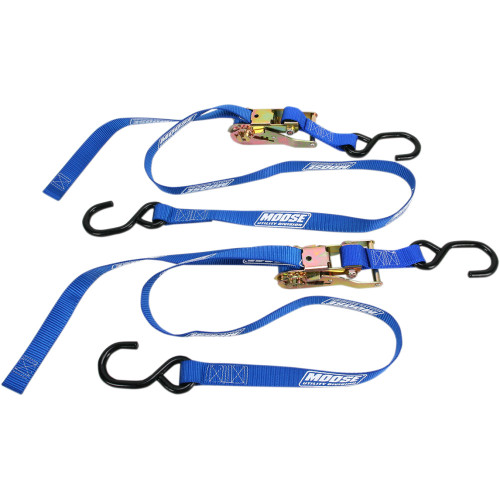 Moose Utility Ratchet Tie-Down - 1" - Blue 3920-0299