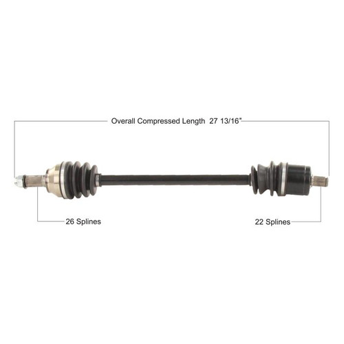 Tytaneum Oe Replacement Cv Axle Polaris Front Left/Right POL-7086