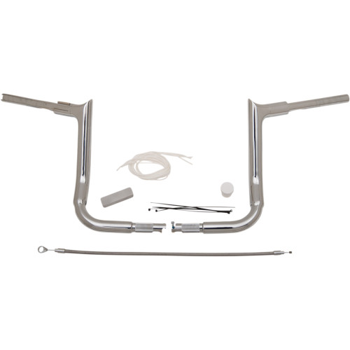 Fat Baggers Inc. Handlebar Kit - Pointed Top - 12" - Chrome 809112