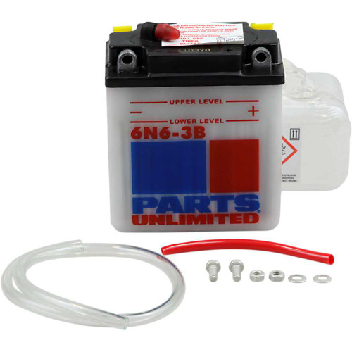 PARTS UNLIMITED 2113-0129 Parts Unlimited Battery - 6N6-3B