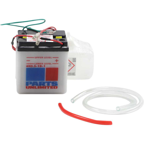 PARTS UNLIMITED 2113-0127 Parts Unlimited Battery - 6N5.5-1D-1