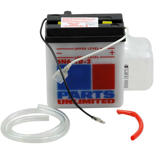 PARTS UNLIMITED 2113-0128 Parts Unlimited Battery - 6N6-1D-2