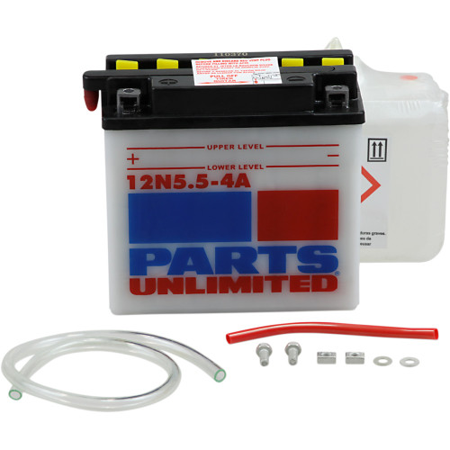 Parts Unlimited Battery - 12N5.5-4A