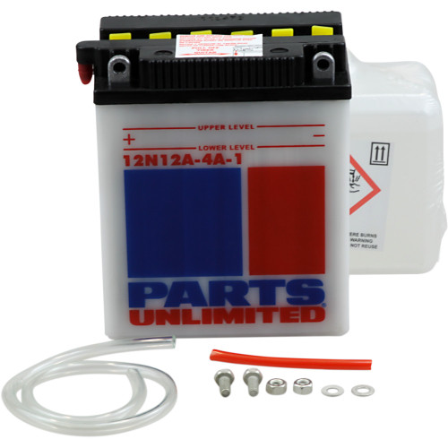 Parts Unlimited Battery - 12N12A-4A-1