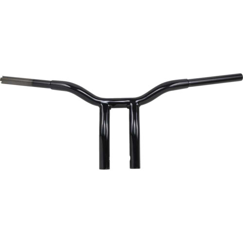 LA CHOPPERS LA733810B La Choppers Handlebar - Kage Fighter - One Piece - Bent - 10" - Black La-7338-10B