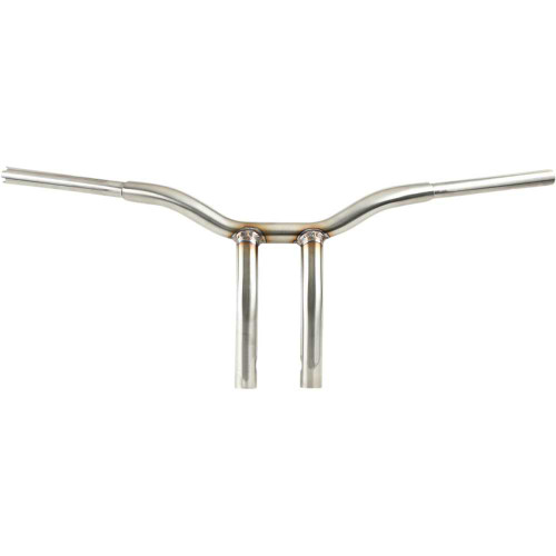 LA CHOPPERS LA733810SS La Choppers Handlebar - Kage Fighter - One Piece - Bent - 10" - Stainless Steel La-7338-10Ss