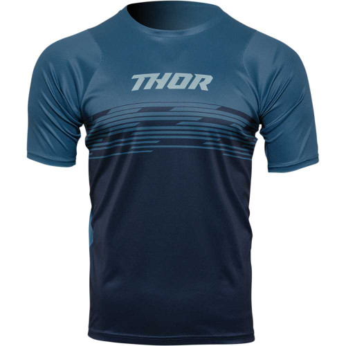 THOR 5120-0164 Thor Assist Shiver Short-Sleeve Jersey - Teal/Midnight - Medium