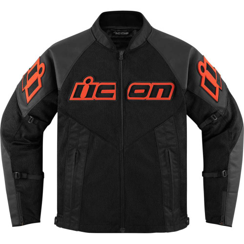 ICON 2810-3910 Icon Mesh Af Leather Jacket - Slayer - Xl