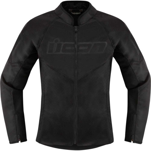 ICON 2822-1479 Icon Women'S Hooligan Ce Jacket - Black - Large