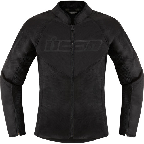 Icon Women'S Hooligan Ce Jacket - Black - 3Xl