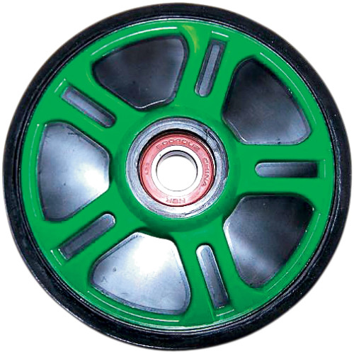 Parts Unlimited Thin Idler Wheel With Bearing 6004-2Rs - Green - Group 2 - 5.63" Od X 20 Mm Id Parts Unlimited Thin Idler Wheel With Bearing 6004-2Rs - Green - Group 2 - 5.63" Od X 20 Mm Id