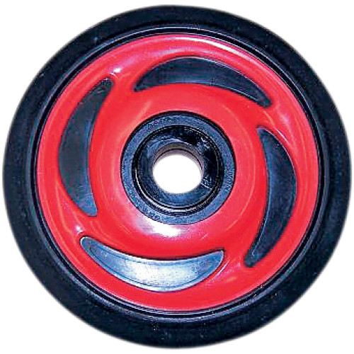 Parts Unlimited Idler Wheel With Insert/Bearing 6205-2Rs - Indy Red - Group 8 - 5.35" Od X 0.75" Id Parts Unlimited Idler Wheel With Insert/Bearing 6205-2Rs - Indy Red - Group 8 - 5.35" Od X 0.75" Id