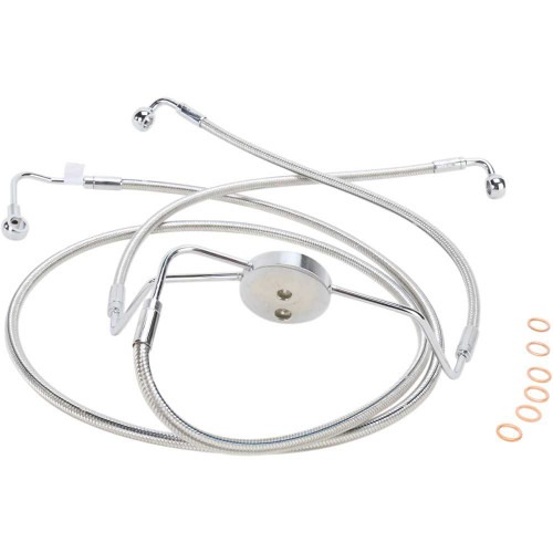 MAGNUM SHIELDING 57010 Magnum Shielding Brake Line - Polished Stainless 57010