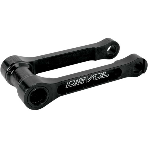 DEVOL 01155501 Devol Lowering Link - Lowers 1.25" - Black 0115-5501