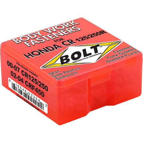 BOLT HON0007124 Bolt Body Work Fastener Kit - Honda Hon-0007124