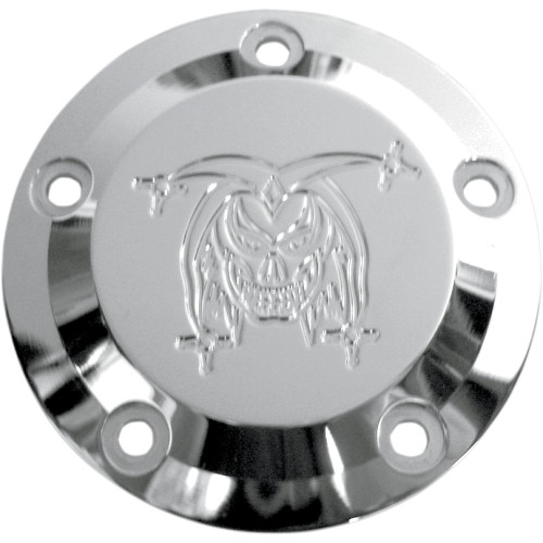 Joker Machine Points Cover - Joker - 5 Hole - Chrome 02-99J Joker Machine Points Cover - Joker - 5 Hole - Chrome 02-99J