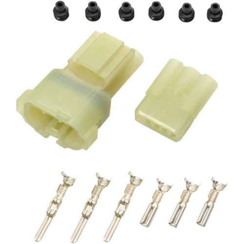 SHINDY 16623 Shindy Multi-Conductor Electrical Connectors - Three-Pin - Water-Resistant 16-623