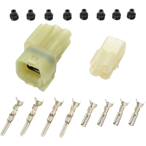 Shindy Multi-Conductor Electrical Connectors - Four-Pin - Water-Resistant 16-624 Shindy Multi-Conductor Electrical Connectors - Four-Pin - Water-Resistant 16-624