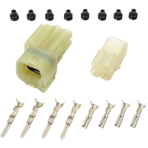 SHINDY 16624 Shindy Multi-Conductor Electrical Connectors - Four-Pin - Water-Resistant 16-624
