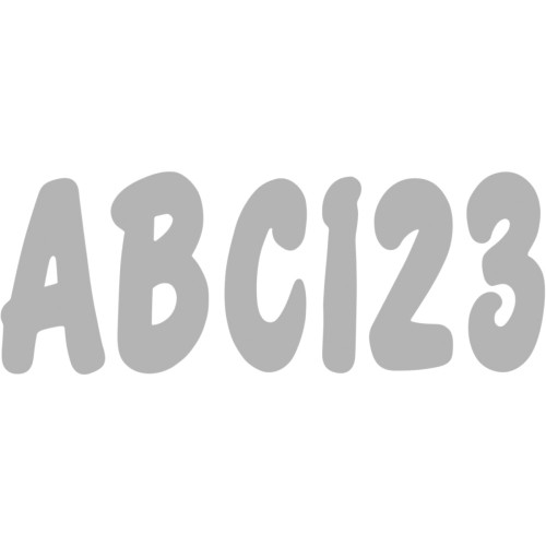 Hardline Sticker Kit - Silver - 200 Sil200Ec