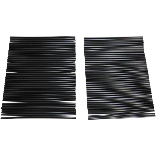 Emgo Spoke Covers - Black - 80 Pack 16-26092