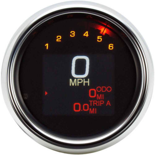 DAKOTA DIGITAL MLX3004 Dakota Digital Tank Speedometer - Chrome Bezel - 3-3/8" Mlx-3004